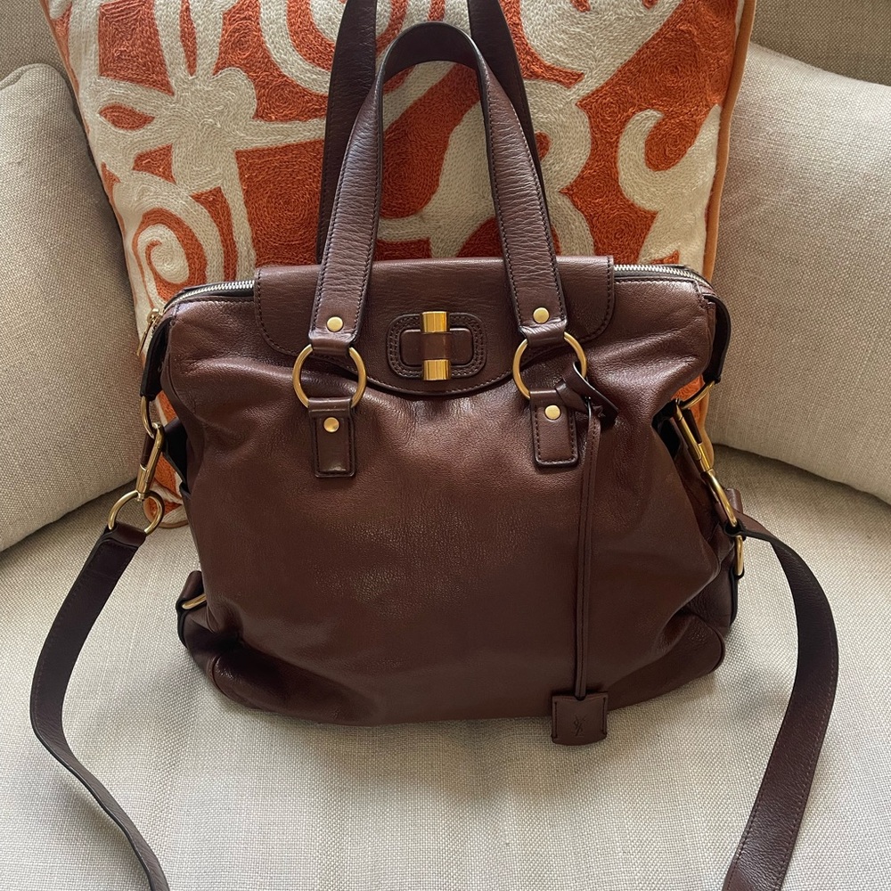 Yves Saint Laurent rive gauche muse handbag/ crossbody